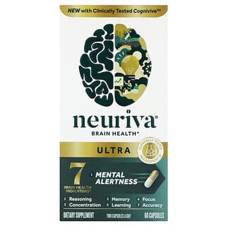 Schiff, Neuriva Brain Health, Ultra, 60 капсул
