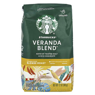 ستاربكس‏, قهوة Veranda Blend® ، مطحونة ، تحميص أشقر ، 12 أونصة (340 جم)
