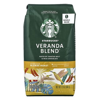 ستاربكس‏, قهوة Veranda Blend® ، حبوب كاملة ، تحميص أشقر ، 12 أونصة (340 جم)