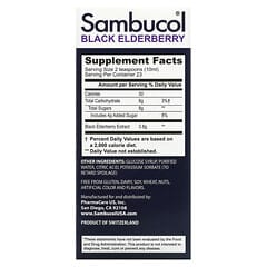 Sambucol, Black Elderberry Syrup, Schwarzer-Holunder-Sirup, 230 ml (7,8 fl. oz.)