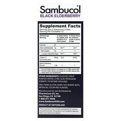 Sambucol, Sirop de baie de sureau noir pour enfants, 2 ans et plus, Baie, 120 ml