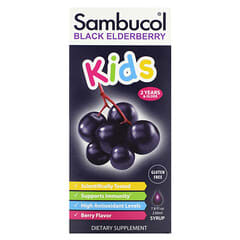 Sambucol, Kids, Black Elderberry Syrup, 2 Years & Older, Berry, 7.8 fl oz (230 ml)