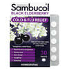 Black Elderberry, Cold & Flu Relief, 30 Tablets