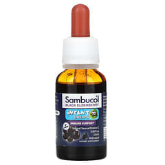 Sambucol, ブラックエルダーベリー、乳児用液体サプリメント、生後6か月以上、20ml（0.68液量オンス）