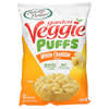 Garden Veggie Puffs, White Cheddar, 3.75 oz (106 g)