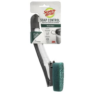 Scotch-Brite, Kontrola mydla, vysoko odolná drhnúca hubka na riad, 1 hubka na riad