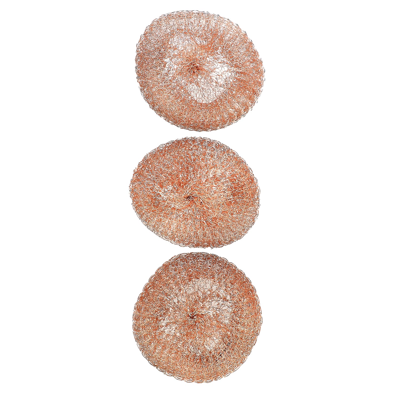 ScotchBrite, Copper Coated Scrubbing Pads, 3 Scrubbing Pads