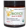 Just 4 Kids! Potent Probiotics with Organic Prebiotics Powder, Apple, 2 oz (57 g)