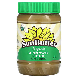SunButter, 유기농 해바라기 씨 버터, 16 oz (454 g)