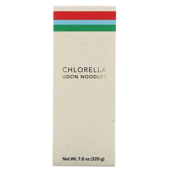 Sun Chlorella, Chlorella Udon Noodles, 7.8 oz (220 g) (Üretimine Son Verilen Ürün) 