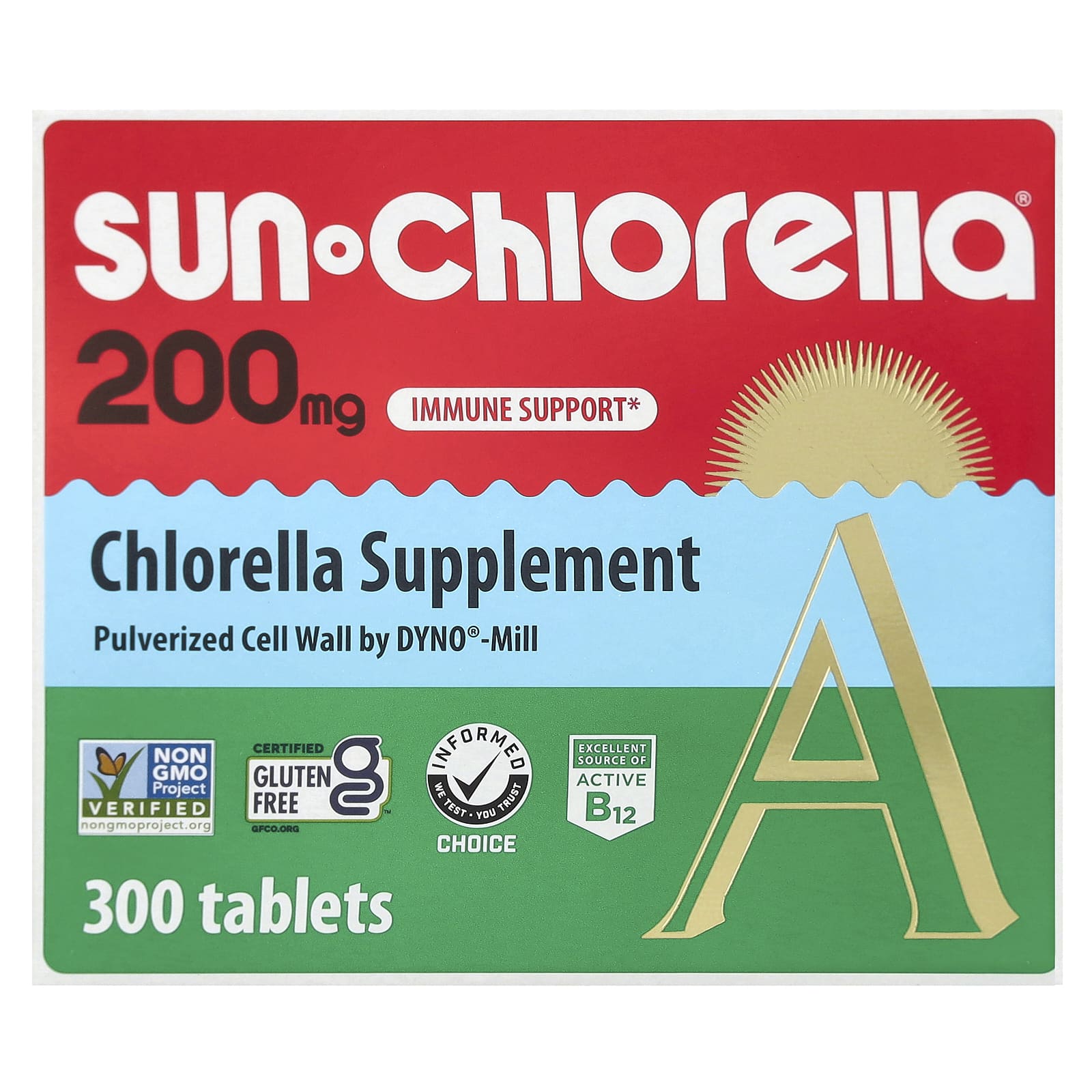 サン・クロレラA タブレット 1500粒 （A、200mg、タブレット300粒）