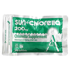 Sun Chlorella, Chlorella Supplement, 200 mg, 300 Tablets