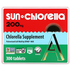 Sun Chlorella, Chlorella Supplement, 200 mg, 300 Tablets