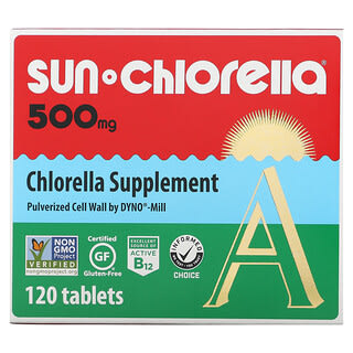 Sun Chlorella, Chlorella, 500 mg, 120 Tablets