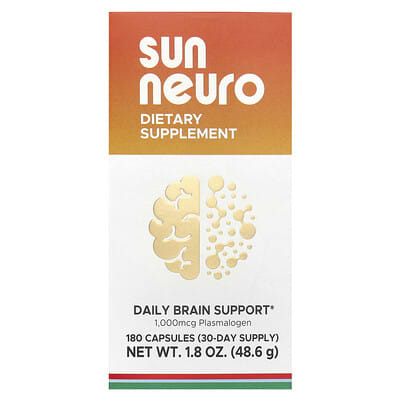 Sun Chlorella, Sun Neuro, 1000 mcg, 180 capsules (166 mcg per capsule)