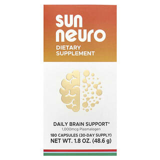 Sun Chlorella, Sun Neuro, 1000 µg, 180 capsules (166 µg par capsule)