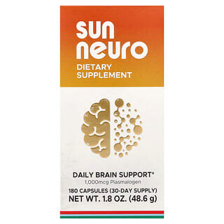 Sun Chlorella, Sun Neuro, 180 Capsules (166 mcg per Capsules)