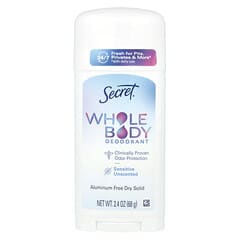 Whole Body Deodorant、アルミニウムフリー ドライソリッド、無香料