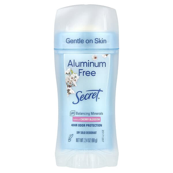 Secret, Dry Solid Deodorant, Cherry Blossom, 2.4 oz (68 g)