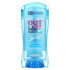 Outlast, Desodorante en gel transparente para 48 horas, Completamente limpio, 73 g (2,6 oz)