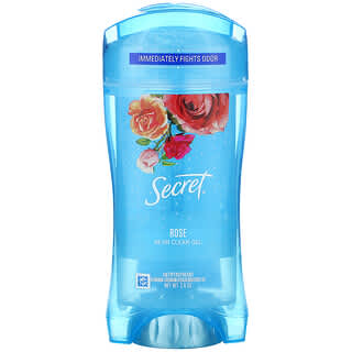 Secret, Desodorante em Gel Transparente, 48 Horas, Rosa, 2,6 oz 