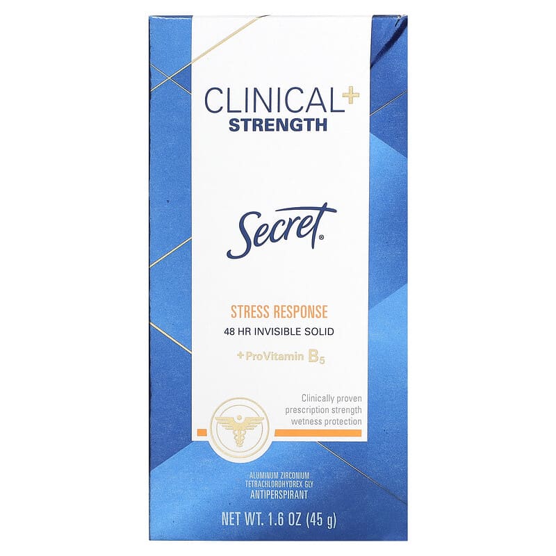 Secret Clinical Strength Antiperspirant Deodorant Sport Advanced Solid,  Marathon Fresh - 1.6 oz