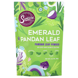 Suncore Foods, Emerald 香兰叶，超级颜色粉，3.5 盎司（99 克）