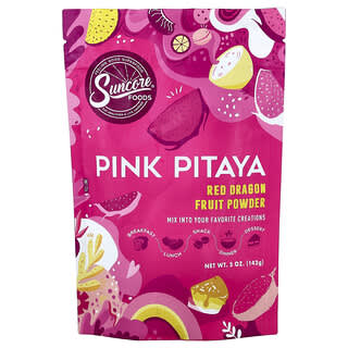 Suncore Foods, Pink Pitaya Supercolor Powder，紅火龍果，5 盎司（142 克）
