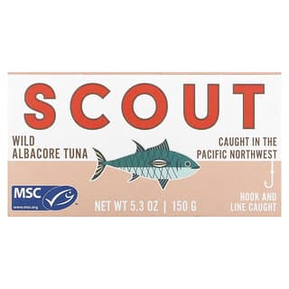 Scout, Atún albacora salvaje`` 150 g (5,3 oz)