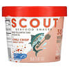 Seafood Snacks, дикий желтоперый тунец в оливковом масле + хрустящий топпер с чили, 145 г (5,1 унции)
