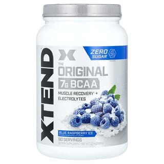 Xtend, The Original, 7 г амінокислот із розгалуженим ланцюгом (BCAA), смак «Малинова свіжість», 1,26 кг (2,78 фунта)
