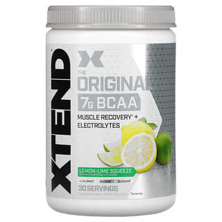 Xtend, Xtend, The Original, 7 г аминокислот с разветвленной цепью (BCAA), лимон-лайм, 420 г