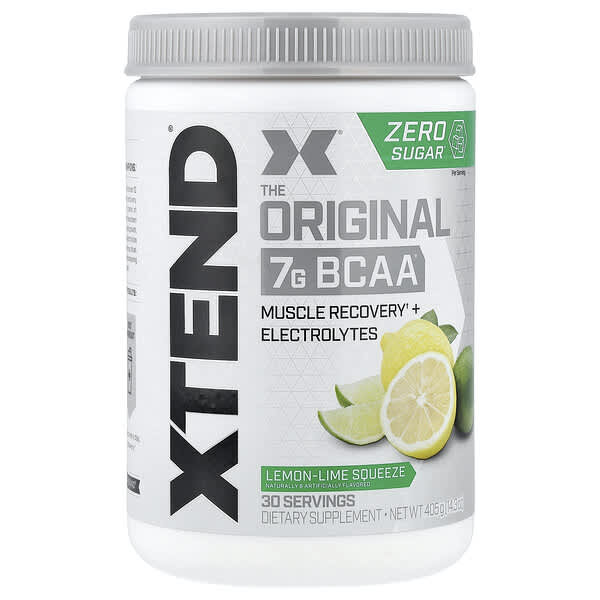 XTEND, The Original 7G BCAA，檸檬酸橙味，14.3 盎司（405 克）
