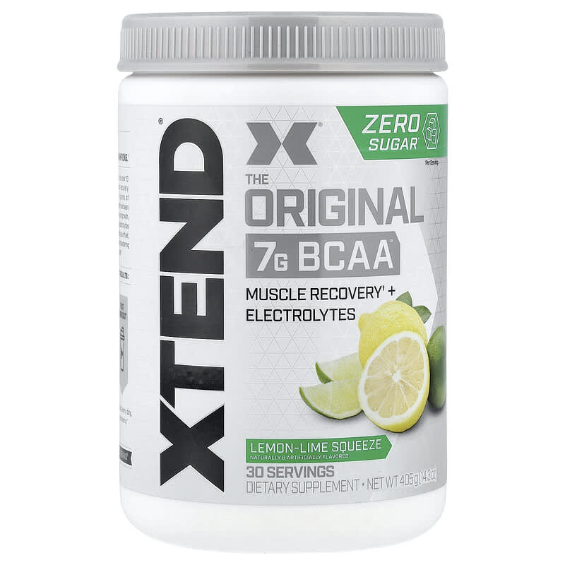 7G BCAA（分岐鎖アミノ酸）、レモンライムスクイーズ、405g（14.3オンス）