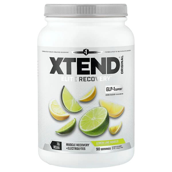 XTEND, 7G BCAA, Lemon-Lime Squeeze, 2.68 lbs (1.22 kg)