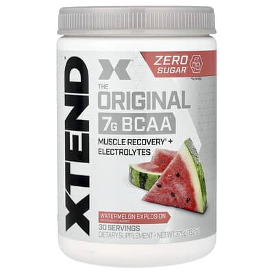 XTEND, The Original 7G Branched Chain Amino Acids, Watermelon Flavor, 13.2 oz (375 g)