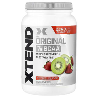 XTEND, The Original, 7 г аминокислот с разветвленной цепью (BCAA), со вкусом клубники и киви, 1,26 кг (2,78 фунта)