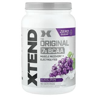 XTEND, The Original 7G 支鏈氨基酸，葡萄味，2.68 磅（1.22 千克）