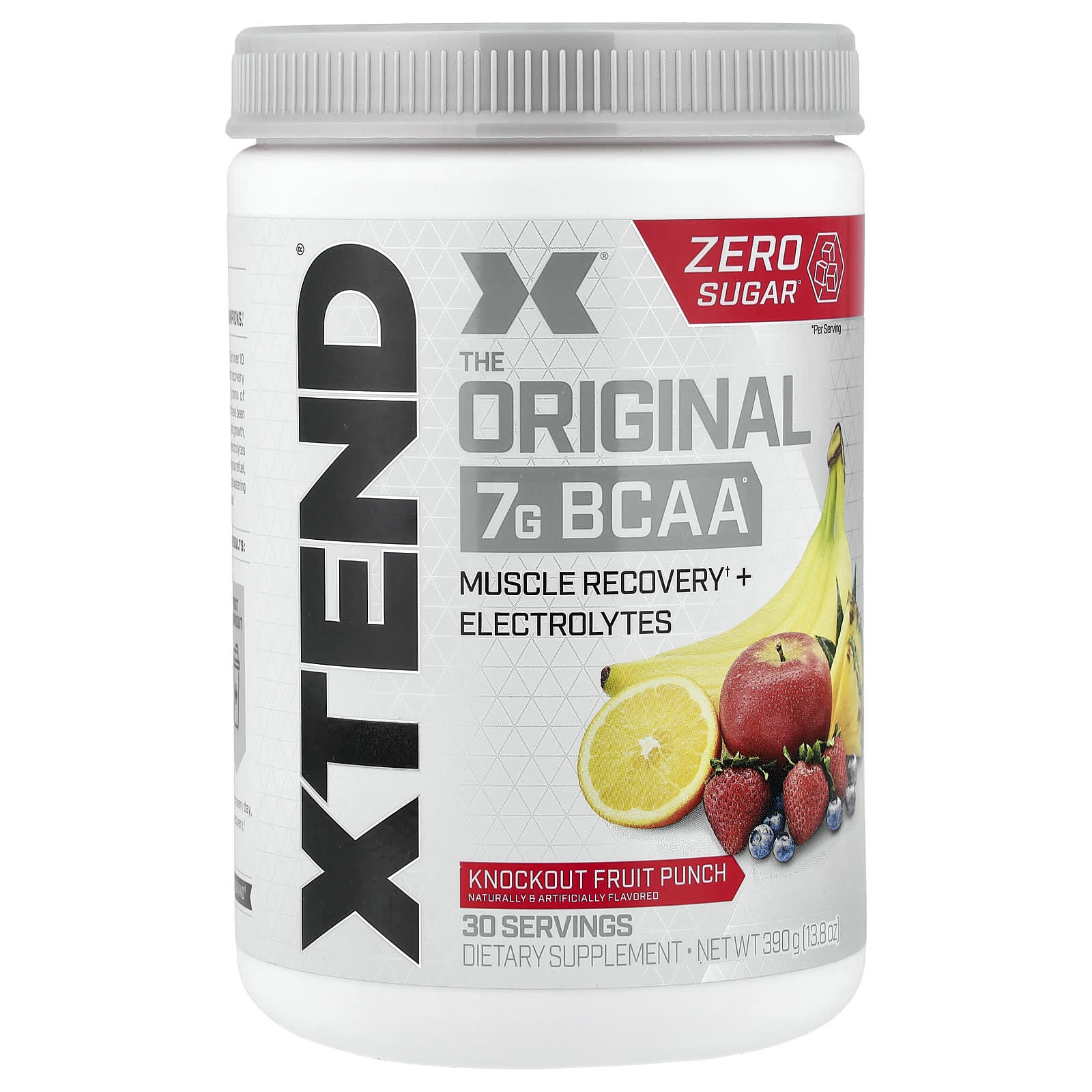 7 g de BCAA, Ponche de Frutas Noturno, 390 g (13,8 oz)