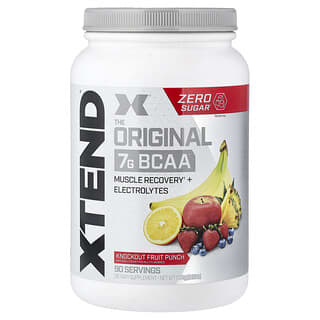 XTEND, Originálny 7G BCAA, Knockout Fruit Punch, 2,58 lb (1,17 kg)