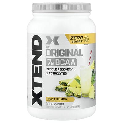 XTEND, 7G BCAA, Tropical Thunder, 2.68 lbs (1.22 kg)
