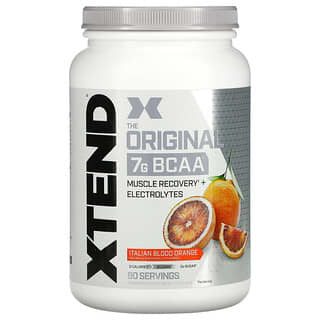 Xtend, The Original, 7 г амінокислот із розгалуженим ланцюгом, італійський червоний апельсин, 1,31 кг (2,88 фунти)