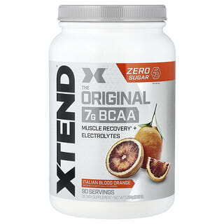 XTEND, 7 G de BCAA, Naranja sanguina italiana, 1,28 kg (2,82 lb)