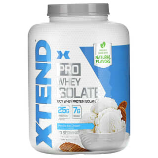 Xtend, Pro，分離乳清蛋白，香草霜淇淋味，5 磅（2.27 千克）