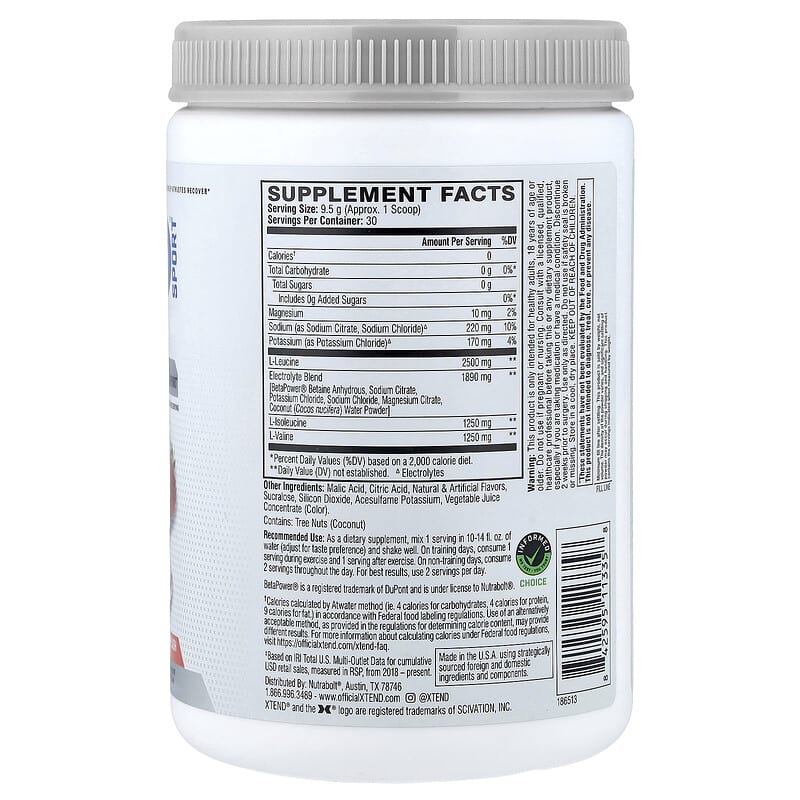 Sport® Recovery, Strawberry Kiwi Splash, 10 oz (285 g)