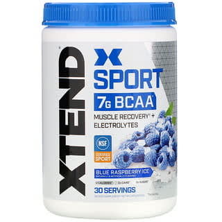 Xtend, Sport, BCAA 7G, Helado de frambuesa azul, 345 g (12,2 oz)
