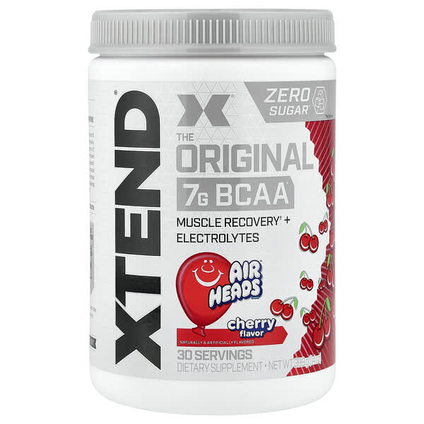 XTEND, 7G BCAA, Air Heads® 체리, 399g(14oz)