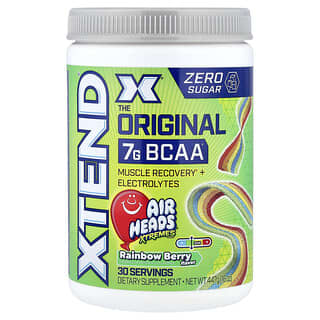 XTEND, 7G BCAA, Air Heads Extreme Candy® Rainbow Berry, 16 oz (447 g)