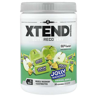 XTEND, エリートリカバリー、ジョリーランチャーグリーンアップル、417g（14.7オンス）