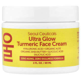 SeoulCeuticals, Ultra Glow Turmeric Face Cream, 2 fl oz (60 ml)